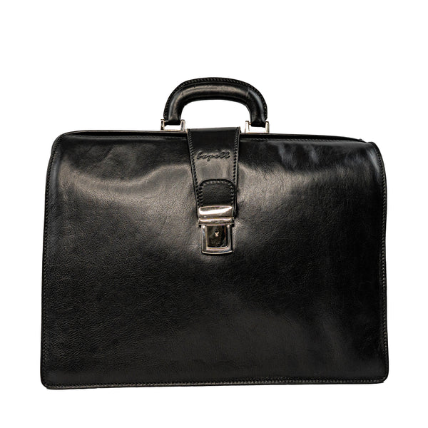 Jetzt Entdecken: Aktentasche Salvatore aus pflanzlich gegerbtem Leder - Handgefertigt in Italien
