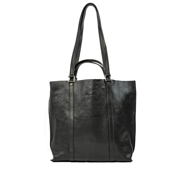 Jetzt Entdecken: Schultertasche, Shopper Aurora aus pflanzlich gegerbtem Leder - Handgefertigt in Italien