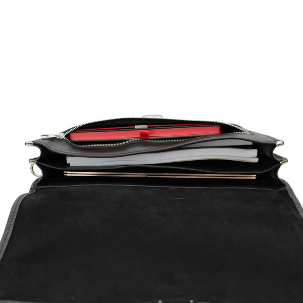 bupell Aktentasche Bosco aus zertifiziertem pflanzlich gegerbten Leder - Handgemacht in Italien