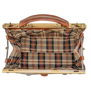 bupell Arzttasche/Hebammentasche Michele aus zertifiziertem pflanzlich gegerbten Leder - Handgemacht in Italien