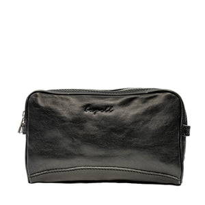 Jetzt Entdecken: Kulturtasche Kara aus pflanzlich gegerbtem Leder - Handgefertigt in Italien