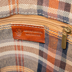 bupell Aktentasche Tosco aus zertifiziertem pflanzlich gegerbten Leder - Handgemacht in Italien