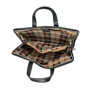 bupell Filigrane Aktentasche Pietro aus zertifiziertem pflanzlich gegerbten Leder - Handgemacht in Italien