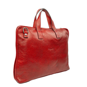 bupell Filigrane Aktentasche Pietro aus zertifiziertem pflanzlich gegerbten Leder - Handgemacht in Italien