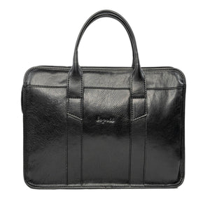 Jetzt Entdecken: Aktentasche mit Laptopfach Emilia aus pflanzlich gegerbtem Leder - Handgefertigt in Italien