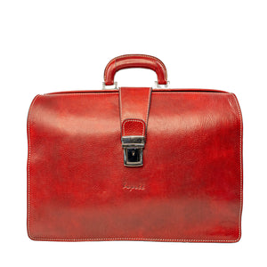 Jetzt Entdecken: Aktentasche Salvatore aus pflanzlich gegerbtem Leder - Handgefertigt in Italien