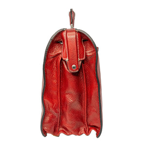 bupell Aktentasche Salvatore aus zertifiziertem pflanzlich gegerbten Leder - Handgemacht in Italien