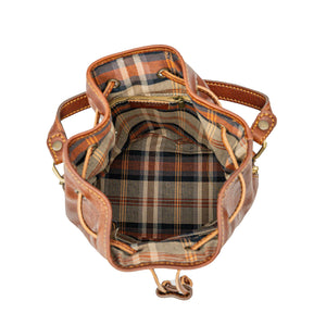 bupell Handtasche Celestina aus zertifiziertem pflanzlich gegerbten Leder - Handgemacht in Italien