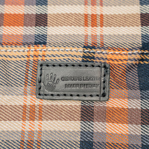 bupell Aktentasche Stefano aus zertifiziertem pflanzlich gegerbten Leder - Handgemacht in Italien