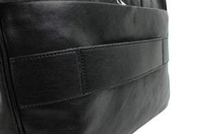 bupell Aktentasche/Laptoptasche Clemente aus zertifiziertem pflanzlich gegerbten Leder - Handgemacht in Italien