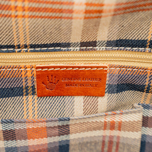 bupell Schultertasche, Henkeltasche Valesca aus zertifiziertem pflanzlich gegerbten Leder - Handgemacht in Italien