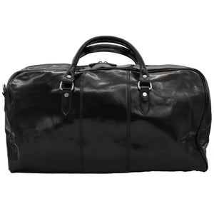 bupell Reisetasche Marino aus zertifiziertem pflanzlich gegerbten Leder - Handgemacht in Italien