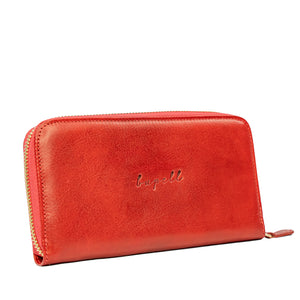 bupell Portemonnaie Camilla aus zertifiziertem pflanzlich gegerbten Leder - Handgemacht in Italien