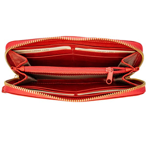 bupell Portemonnaie Camilla aus zertifiziertem pflanzlich gegerbten Leder - Handgemacht in Italien