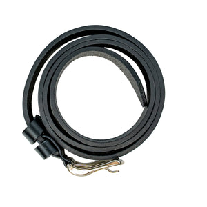 bupell Gürtel Enrico aus zertifiziertem pflanzlich gegerbten Leder - Handgemacht in Italien