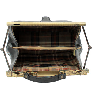 bupell Arzttasche Davide aus zertifiziertem pflanzlich gegerbten Leder - Handgemacht in Italien