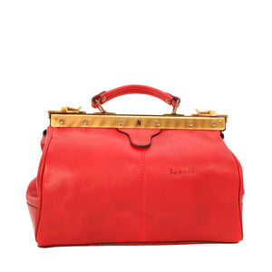 bupell Arzttasche Davide aus zertifiziertem pflanzlich gegerbten Leder - Handgemacht in Italien