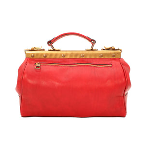 bupell Arzttasche Davide aus zertifiziertem pflanzlich gegerbten Leder - Handgemacht in Italien