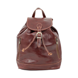 bupell Leder Handtaschenrucksack