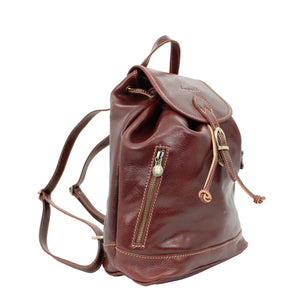bupell Leder Handtaschenrucksack