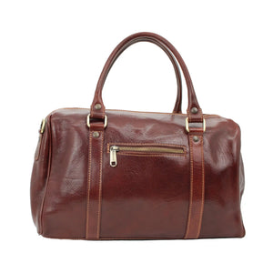 bupell Henkeltasche Gabriella aus pflanzlich gegerbten Leder - Handgemacht in Italien