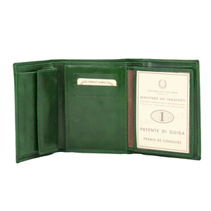 bupell Geldbörse Vera aus pflanzlich gegerbten Leder - Handgemacht in Italien