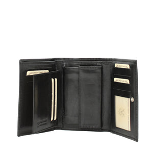 bupell Geldbörse Serena aus pflanzlich gegerbten Leder - Handgemacht in Italien