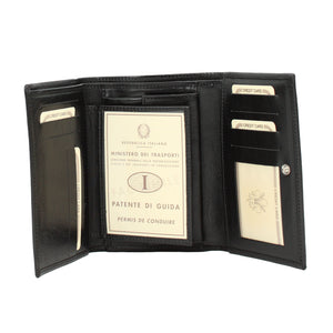 bupell Geldbörse Serena aus pflanzlich gegerbten Leder - Handgemacht in Italien