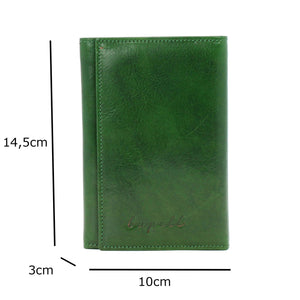 bupell Geldbörse Serena aus pflanzlich gegerbten Leder - Handgemacht in Italien