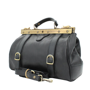 bupell Arzttasche Vico aus zertifiziertem pflanzlich gegerbten Leder - Handgemacht in Italien