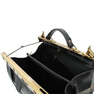 bupell Arzttasche Vico aus zertifiziertem pflanzlich gegerbten Leder - Handgemacht in Italien