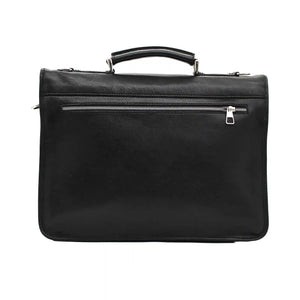 bupell Aktentasche Bosco aus zertifiziertem pflanzlich gegerbten Leder - Handgemacht in Italien