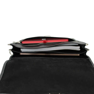 bupell Aktentasche Bosco aus zertifiziertem pflanzlich gegerbten Leder - Handgemacht in Italien